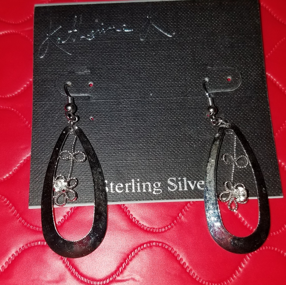 Katherine K sterling silver earrings